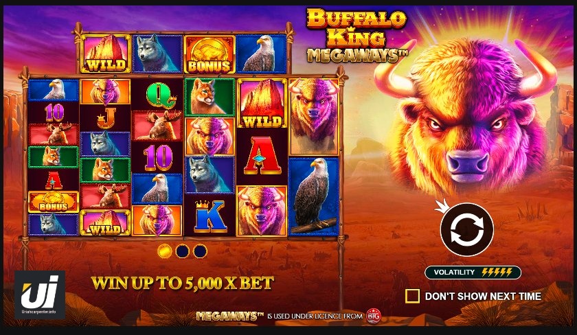 Slot buffalo king megaways mudah menang dan terbaik di tahun 2024