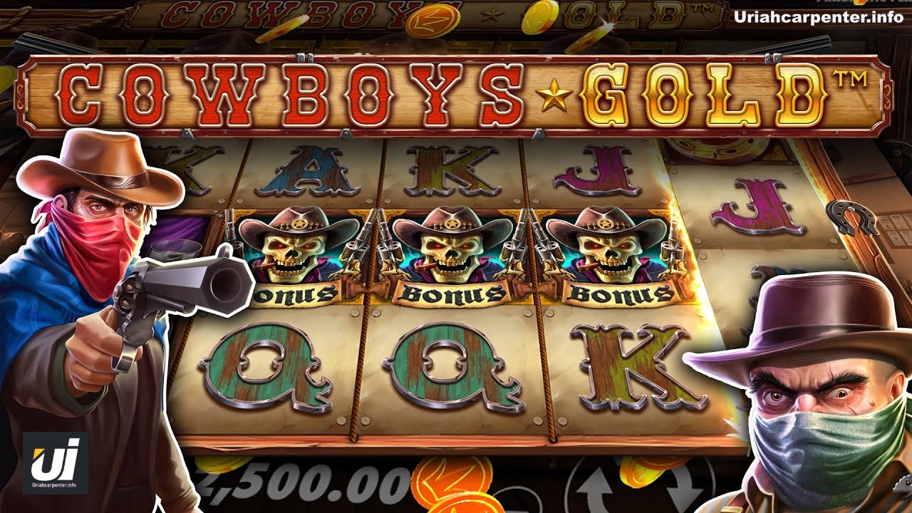 Cowboys Gold adalah permainan slot online dengan tema koboi Wild West.